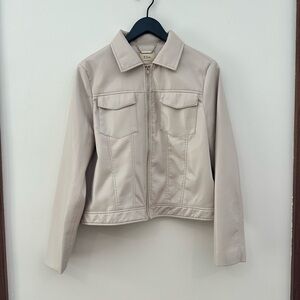 Elie Tahari Women's Buttery Soft Faux Leather Jacket